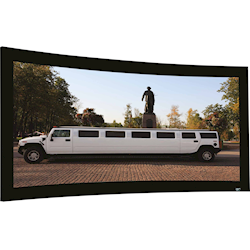 Elite Screens 166 Curved Fixed Frame 2.35:1 4K ACOUSTICALLY Transparent Material LUNETTE235