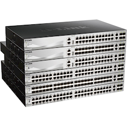 D-Link 54-Port Stackable Gigabit SFP Switch with 6 10GbE Ports
