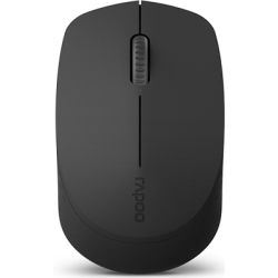 Rapoo M100 2.4GHz and Bluetooth 3/4 Silent Wireless Mouse Black 1300dpi 3 Devices