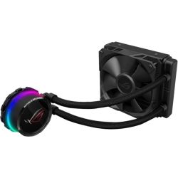 Asus ROG Ryuo 120 All-in-One Liquid CPU cooler with Colour OLED Aura Sync RGB and ROG Designed 120mm radiator Fan