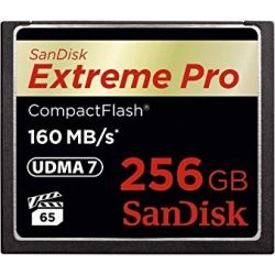 SanDisk Extreme Pro CF CFXPS 256GB VPG65 UDMA 7 160MB/s R 140MB/s W 4x6 Lifetime Limited