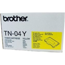Brother TN04Y Yellow Toner Cartridge (6.6K) GENUINE