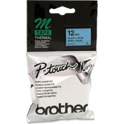 Brother MK-531 MK531 Black Printing on Blue P Touch Tape GENUINE
