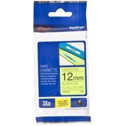 Brother TZ-C31 Black Printing on Fluro Yellow 12mm 5m