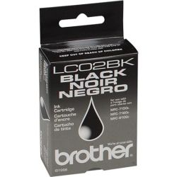 Brother LC02BK Black Ink Cartridge (0.75K) GENUINE