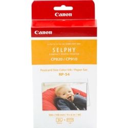 Canon Ink and Paper Pack Postcard Size 6x4 (148x100mm) to Suit CP1200