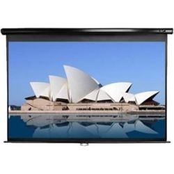 Elite Screens 128 16:10 Pull Down Screen Manual Wall/Ceiling Mount