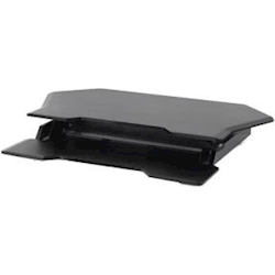 WORKFIT Corner SIT-Stand Desk Black