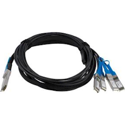 StarTech 3m QSFP+ Breakout Cable QSFP+ to 4 SFP+