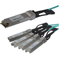 StarTech 3m QSFP+ Breakout Cable QSFP+ to 4 SFP+