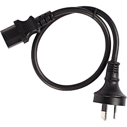 4Cabling IEC C13 to Mains Power Cord 1.5m