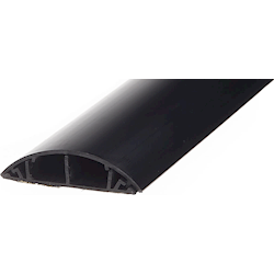4Cabling Cable Covers 90mm x 19mm x 2m Black