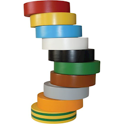 4Cabling Electrical Insulation Tape Rainbow: 10 Pack