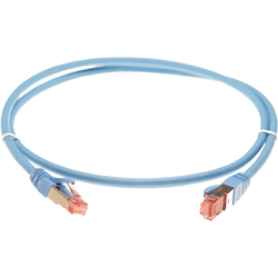 4Cabling 2.5m Cat6a S/FTP LSZH Ethernet Network Cable Blue