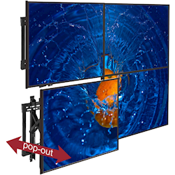 4Cabling Landscape Pop-out Video Wall Mount Bracket