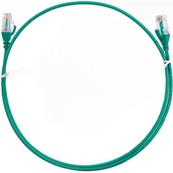 4Cabling 4m Cat6 RJ45 RJ45 Ultra Thin LSZH Network Cables Green