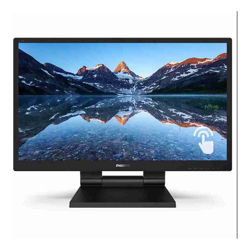 Philips 242B9T/75 23.8 inch FHD IPS Monitor 1920x1080 60Hz 10 Point Touch HDMI DisplayPort DVI-D VGA Input 2X 2W Speakers VESA