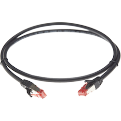 4Cabling 50m Cat6a S/FTP LSZH Ethernet Network Cable Black