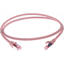 4Cabling 50m Cat6a S/FTP LSZH Ethernet Network Cable Pink