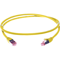 4Cabling 50m Cat6a S/FTP LSZH Ethernet Network Cable Yellow