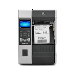 Zebra TT Printer ZT610 4 inch 203dpi UK/AU/JP/EU Cords Serial USB Gigabit Ethernet Bluetooth 4.0 USB Host TEAR Color ZPL