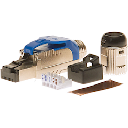 4Cabling Cat6a Shielded Field Termination Toolless Plug