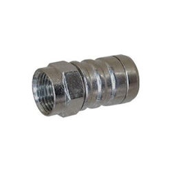 4Cabling RG59 PUSH ON F Connector Individual