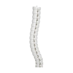 Elsafe Elsafe: Umbilical Cable Management Pathfinder Ceiling to Desk 2140mm in White