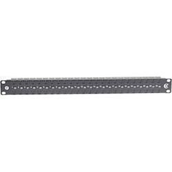4Cabling 1RU 48 Port Cat6 Universal Termination Patch Panel