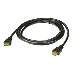 Aten 3M HDMI Cable High Speed HDMI Cable with Ethernet. Support 4K UHD DCI up to 4096x2160 @ 30Hz. Gold-plated Connectors