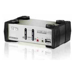 Aten 2 PORT USB 2.0 VGA KVMP SWITCH WITH OSD AND AUDIO 2YR