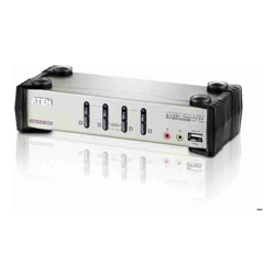 Aten 4 PORT USB 2.0 VGA KVMP SWITCH 2YR
