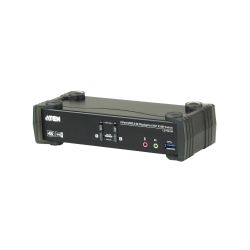 Aten 2-Port USB 3.0 4K DisplayPort KVMP Switch with build in MST Hub. Support HDCP 4096x2160 @ 60Hz. DP 1.2 Mouse emulation Keyboard emulation
