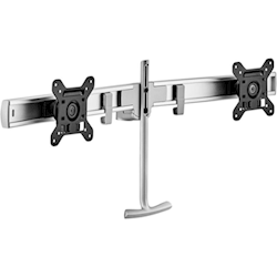 Atdec Dual Rail Crossbar Wht Load: 2-7kg per monitor