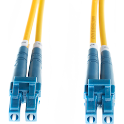 4Cabling 15m LC-LC OS1 / OS2 Singlemode Fibre Optic Cable : Yellow