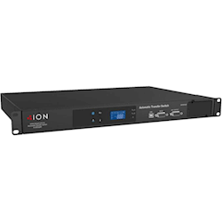 ION UPS ION 16Amp 1RU Automatic Transfer Switch. Optional SNMP capability (F-ATSSNMP). 3 Year Warranty