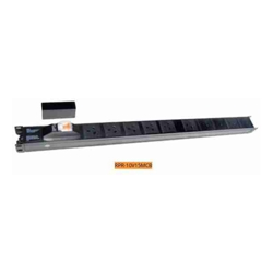PowerShield RPR-10V15MCB Vertical PDU with 16A Aus Input plug 10 Aus outlets