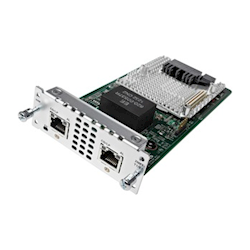 Cisco (NIM-2MFT-T1/E1=) 2-Port Multiflex Trunk Voice/Clear-Channel Data T1/E1 Module