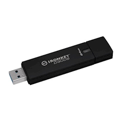 Kingston 64GB D300S AES 256 XTS Encrypted USB Drive