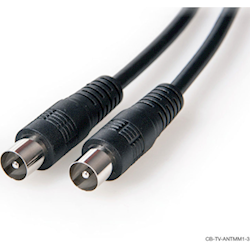 CONNECT 3m TV Antenna Cable Male to Male