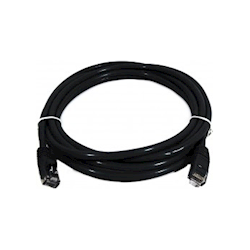8Ware Cat6a UTP Ethernet Cable Snagless Black 5M