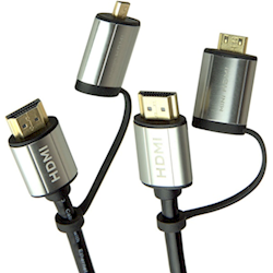 Laser HDMI 4K Full Size Mini HDMI 1.8m