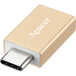 Apacer USB Type-C to USB3.0 Type-A Adapter DA110 Gold