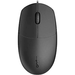 Rapoo N100-N100 Wired USB Optical 1600DPI Mouse Black 2 Years