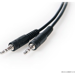 CONNECT 3m 3.5mm Stereo Audio Cable Male to Male