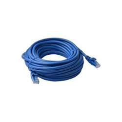 8Ware Cat6a UTP Ethernet Cable Snagless Blue 15M