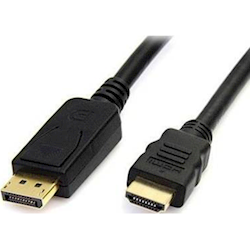 Astrotek DisplayPort DP to HDMI Adapter Converter Cable 2m Male to Male 1080P Gold-Plated for PC/Laptop to HDTVs Projectors Displays CB8W-RC-DPHDMI