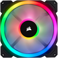 Corsair LL Series LL140 RGB 140mm Dual Light Loop RGB LED PWM Fan Single Pack