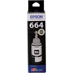 Epson T664 Black Eco Tank Ink