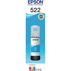 Epson 522 Cyan Ink Bottle for EcoTank ET-2710